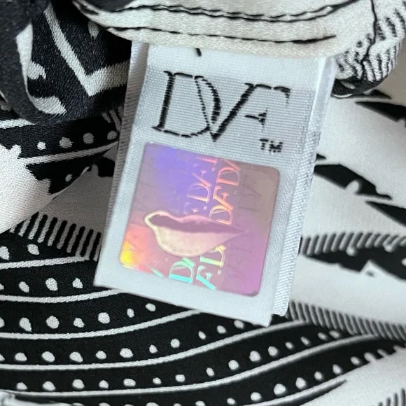 Diana von Furstenberg x Revolve Freya Silk Stretch Shirt Dress Size 2 FLAWED - Picture 8 of 14